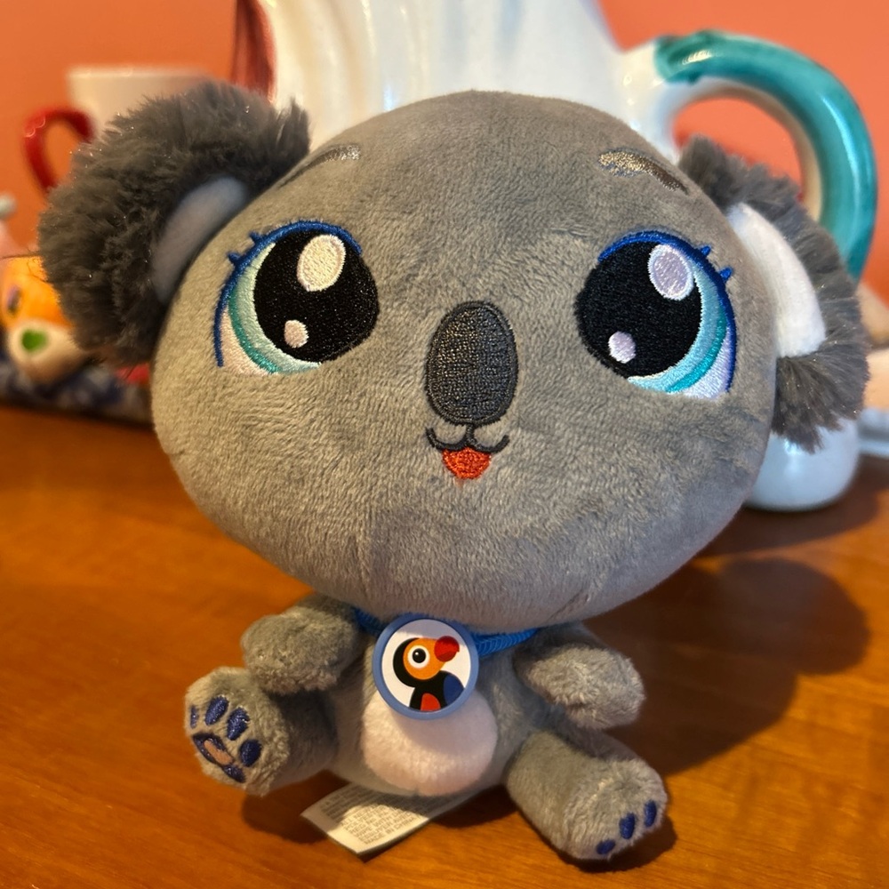 THE DODO Lovables Pet Plush Little but Fierce Series 1 Cute Gray Koala Plush Toy